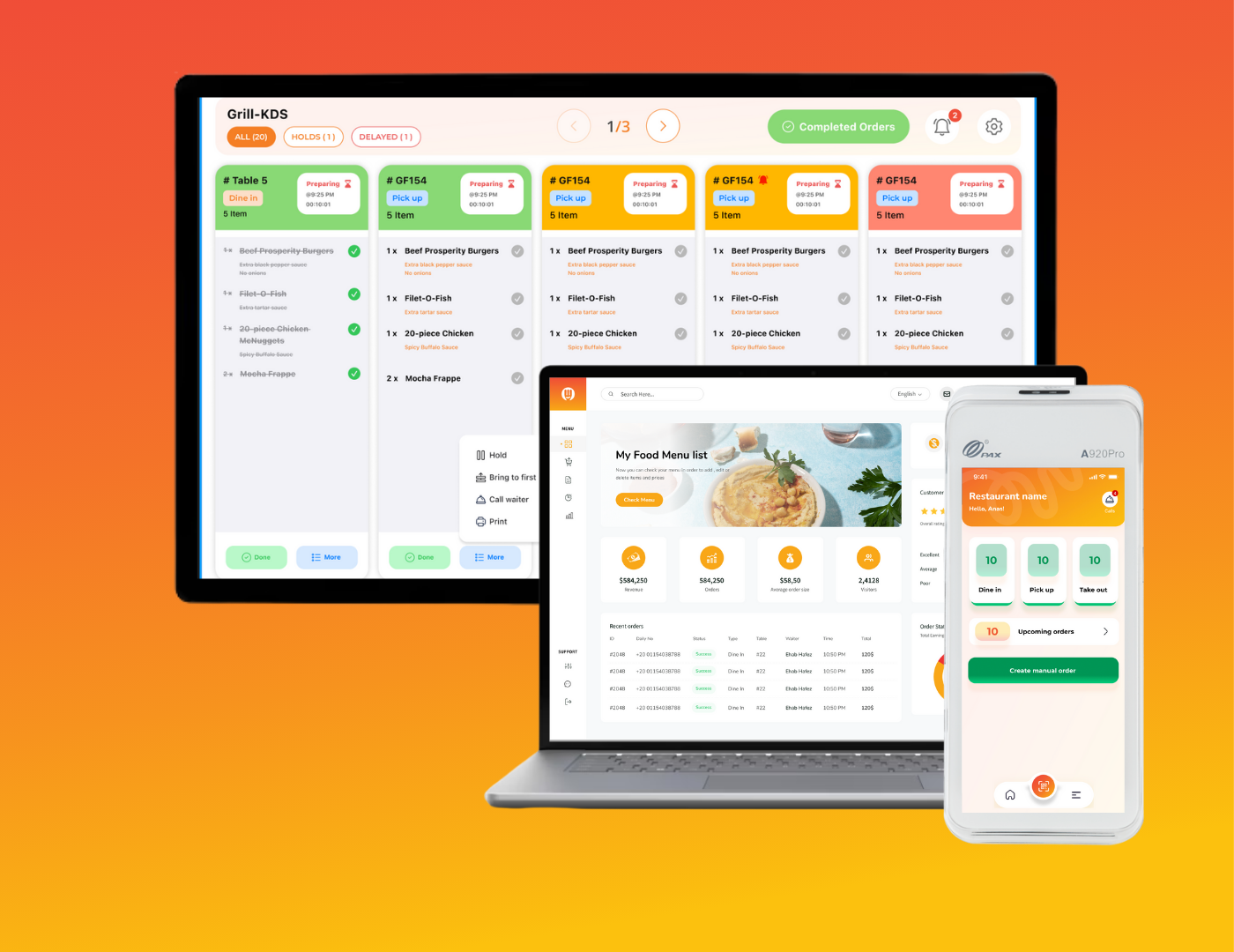 All in one pos hardware and software
